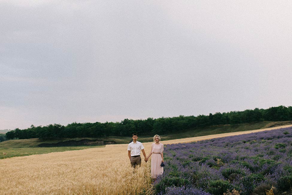 Engagement photos taken in France near Nice.