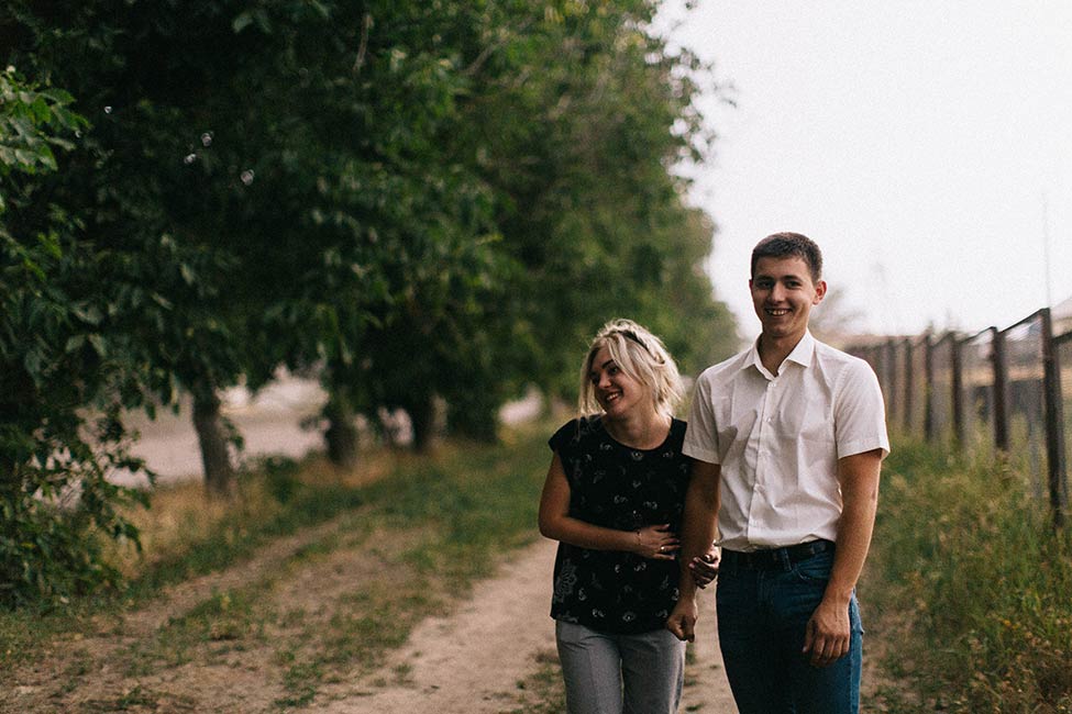 Alina and Marc's engagement photos near Chisinau, Moldova by We are the Hoffmans wedding photographers.