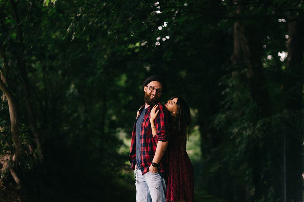 A couple session with a beautiful Spanish bride and a talented Polish wedding photographer.