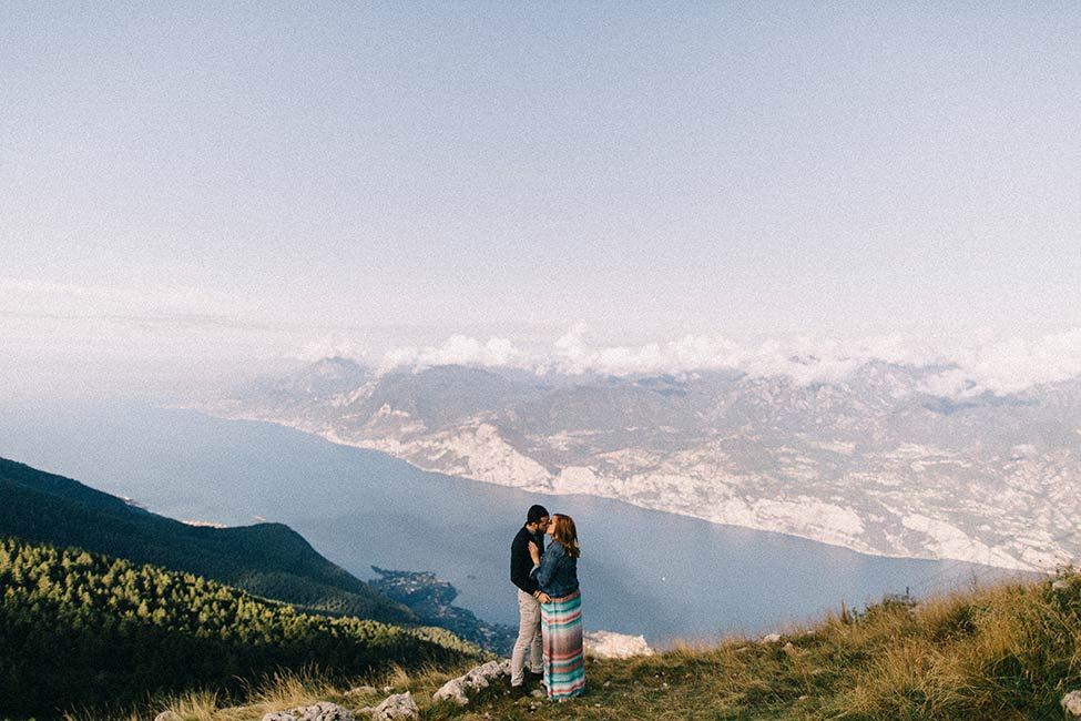 Mountainside elopement in Italy by Zach and Jenny Hoffman.