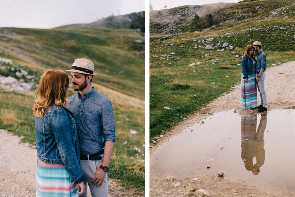 Enrico and Eleonora, of Enrico & Eleonora Wedding Photography, model for this couple session by Lake Garda, Italy.