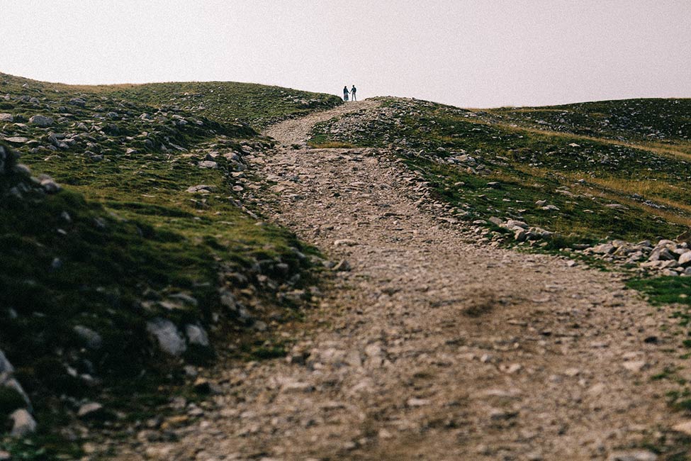 Mountain wedding photography by we are the hoffmans.