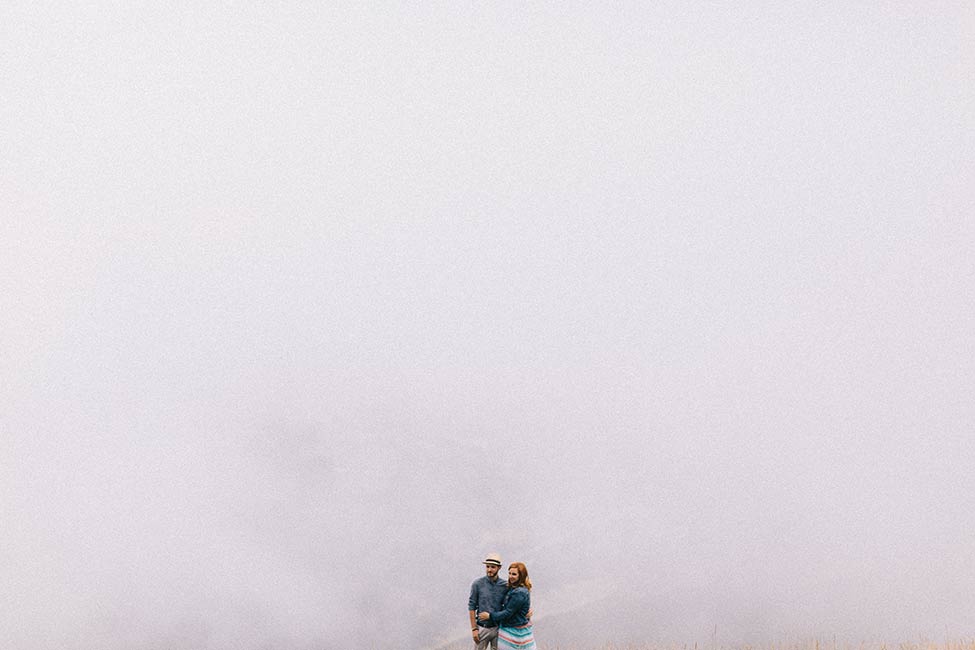 Foggy mountain photography by we are the hoffmans.