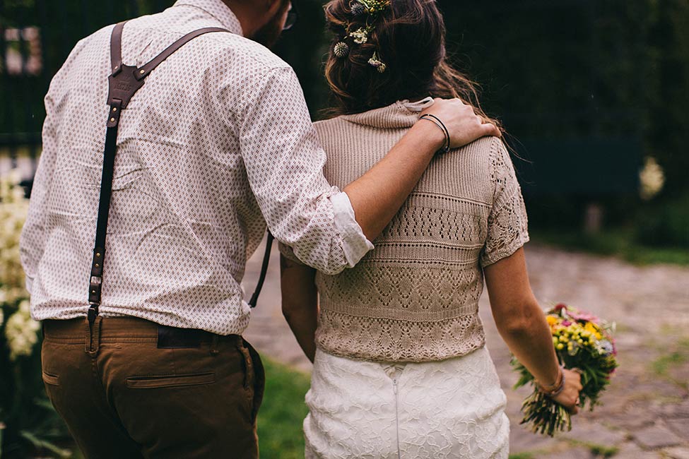 Go on a hike on your wedding day.