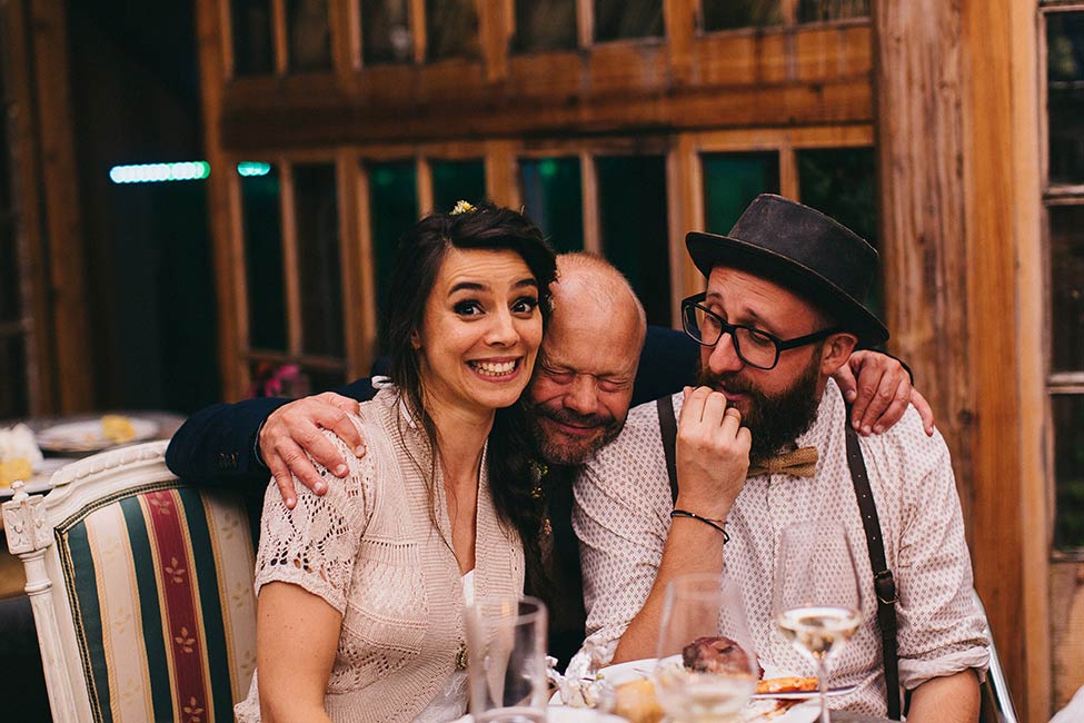 Embrace the crazy relatives at your wedding reception